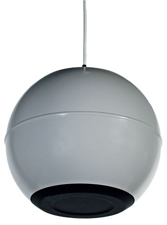 BOUYER - Enceinte suspendue sphérique 2 voies coaxiales 20W certifiée EN 54-24