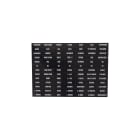 PB Tub - ETIQUETTES IDENTIFICATION COLH COLS2