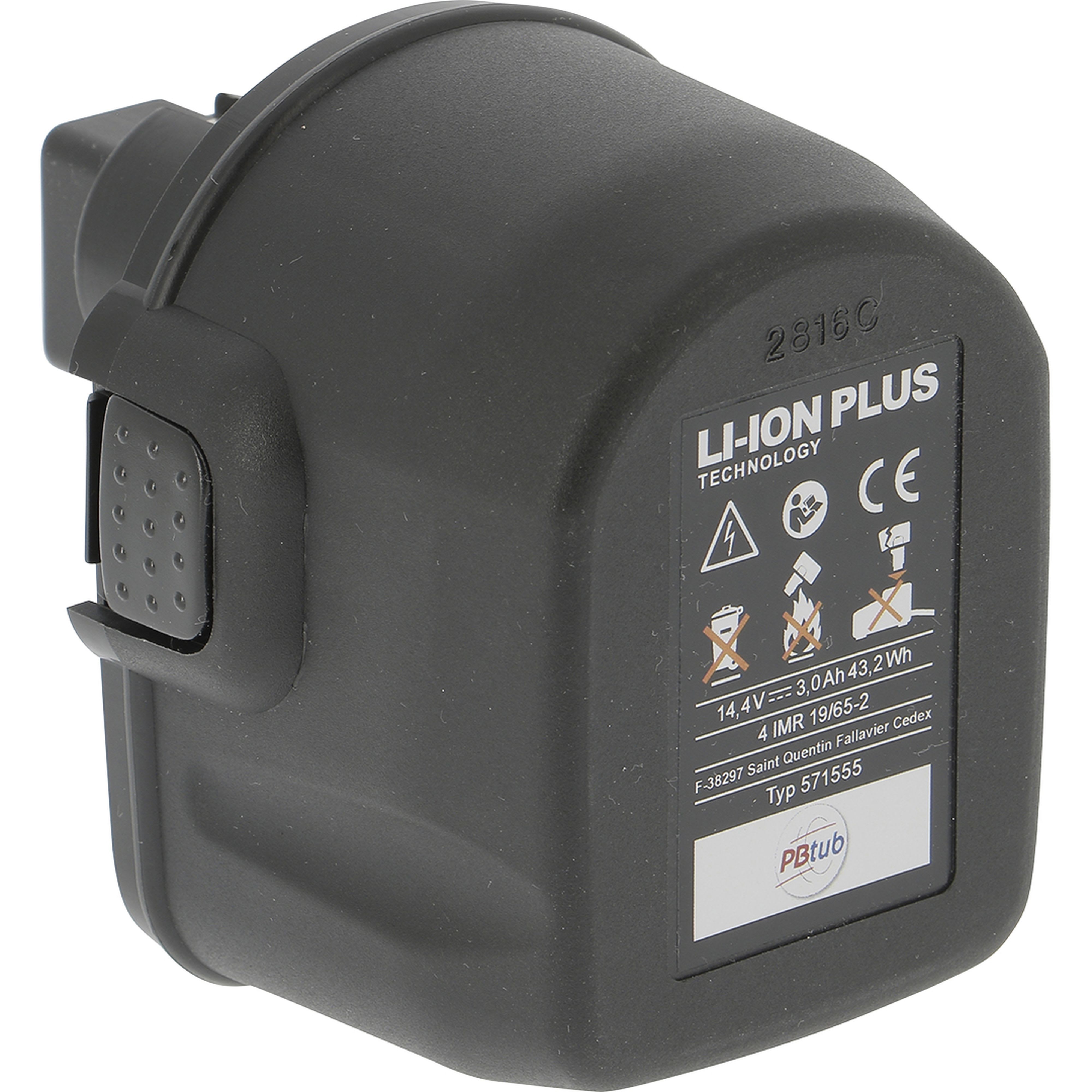 PB Tub - Batterie Li-Ion 14,4V (5Ah) Pour PINPFL