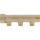 PB Tub - Collecteur Classique 1"1/4-3 dériv. 3/4" Entraxe 60mm-Ø corps 39mm