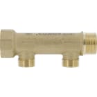 PB Tub - *Collecteur Eco-Conçu 3/4"-2 dériv. 1/2" Caleffi-Entraxe 50mm-Øcorps 24,5mm