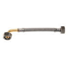 PB Tub - PBflex Coude F1/2-F1/2" 1000mm-EPDMØ 8mm Tresse inox-4MS et QB