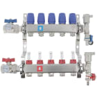 PB Tub - Collecteur DISTRINOX Ø 1"- 5 circuits Ensemble complet en Inox SS304