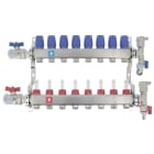 PB Tub - Collecteur DISTRINOX Ø 1"- 8 circuits Ensemble complet en Inox SS304