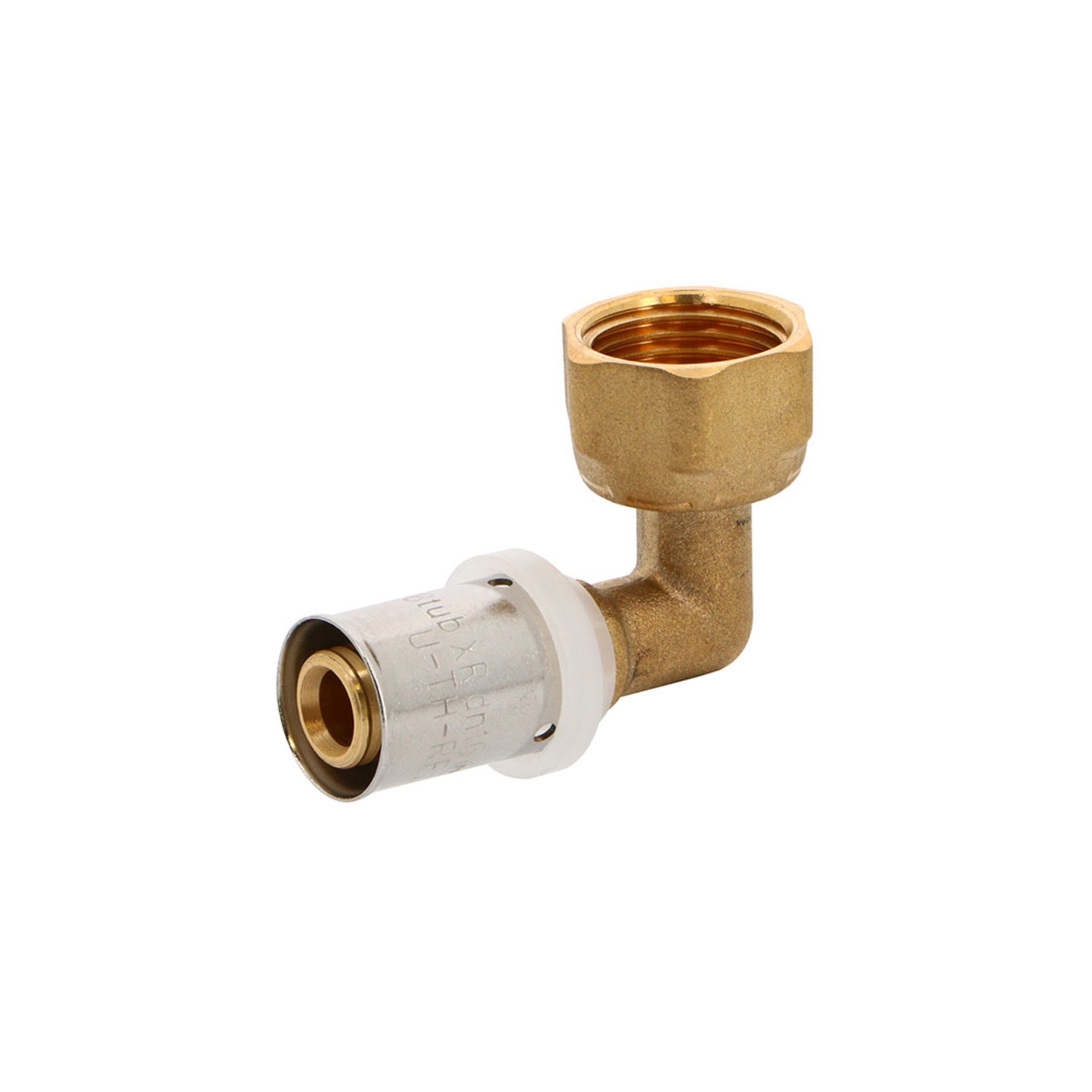 PB Tub - Coude Ecrou 3/4"-XR  Ø20mm Multicouche PBtub à sertir TH-H-U-RFz