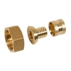 PB Tub - Ecrou Tournant 1/2"- PER Ø 16x20 mm Raccord à glissement laiton SERTIgliss