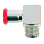 PB Tub - Coude court à sertir 90° M1/2" EZ Ø18mm Système SERTIsteel Carbone- Empreinte M