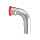 PB Tub - Coude à sertir FM 90°-EZ Ø76,1 Système SERTIsteel Carbone- Empreinte M