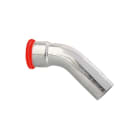 PB Tub - Coude à sertir FM 45°-EZ Ø42 Système SERTIsteel Carbone- Empreinte M