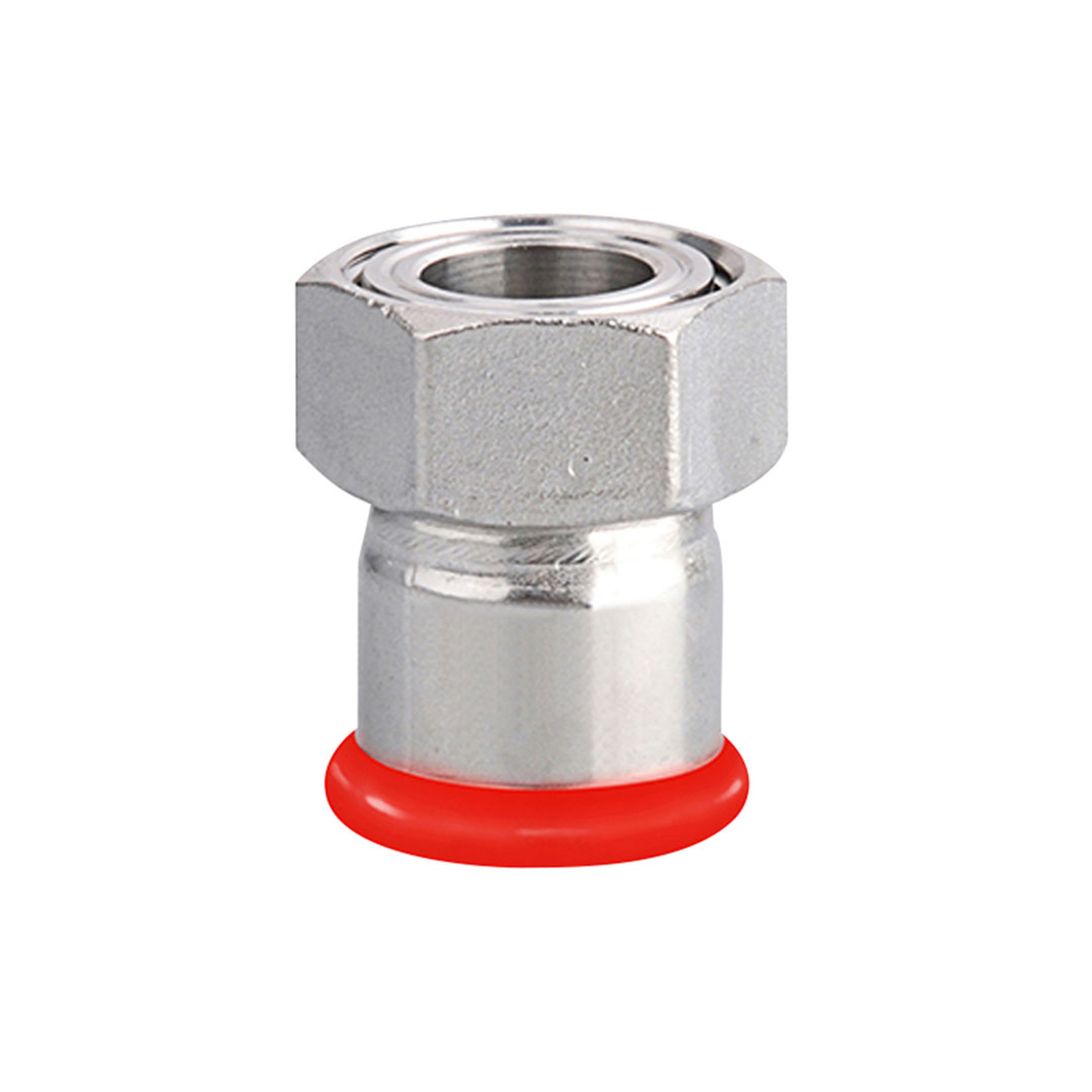 PB Tub - Ecrou tournant à sertir F1"1/2 EZ Ø35 mm Système SERTIsteel Carbone- Empreinte M