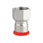 PB Tub - Jonction à sertir EZ Femelle 1"1/4 Ø35mm Système SERTIsteel Carbone- Empreinte M