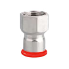 PB Tub - Jonction à sertir EZ Femelle 3/4" Ø22 mm Système SERTIsteel Carbone- Empreinte M