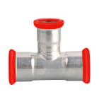 PB Tub - Té inégal à sertir EZ Ø 28-18-28 mm Système SERTIsteel Carbone- Empreinte M