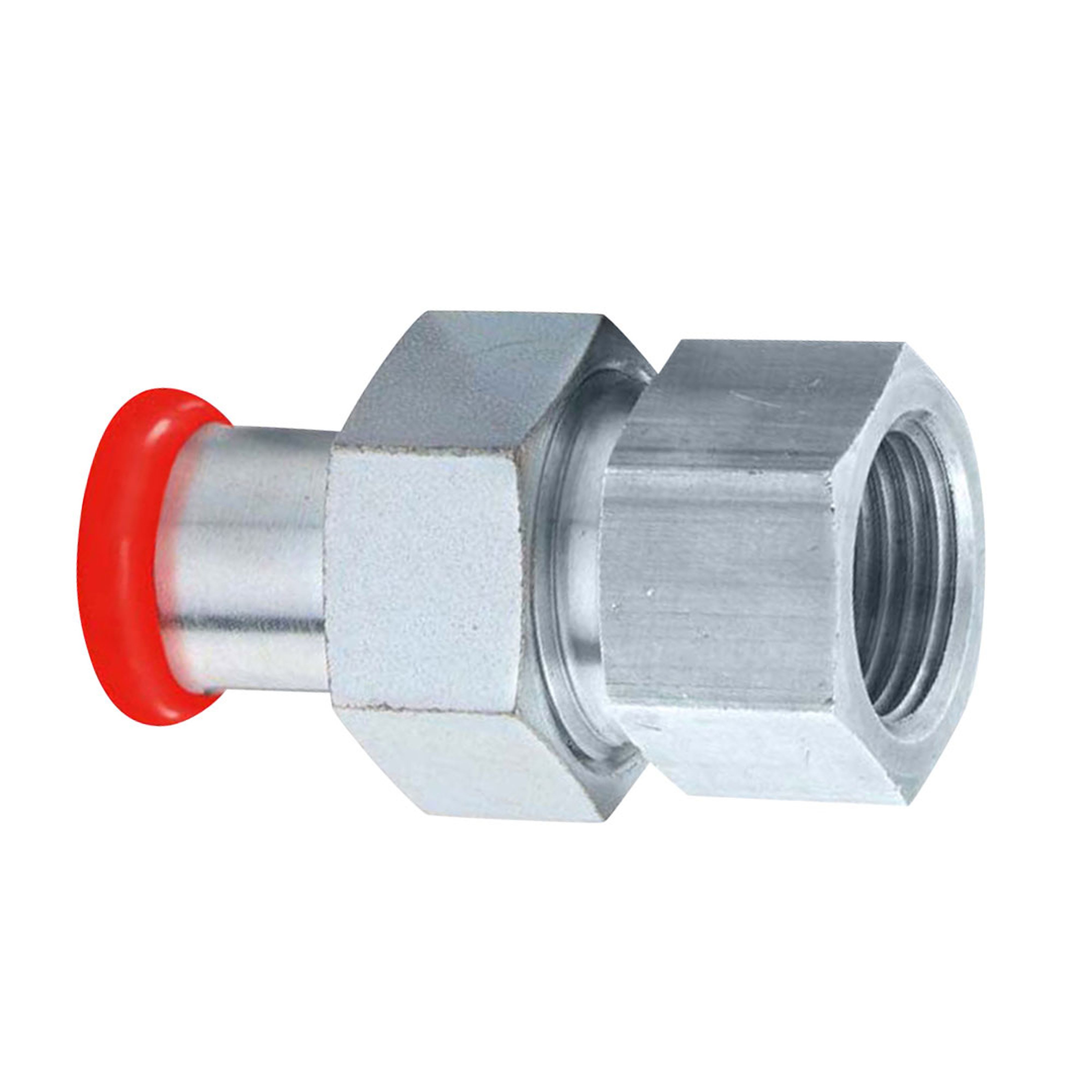 PB Tub - Raccord union à sertir F1" EZ Ø 22 mm Système SERTIsteel Carbone- Empreinte M