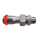 PB Tub - Raccord union à sertir M1"1/2 EZ Ø42 mm Système SERTIsteel Carbone- Empreinte M