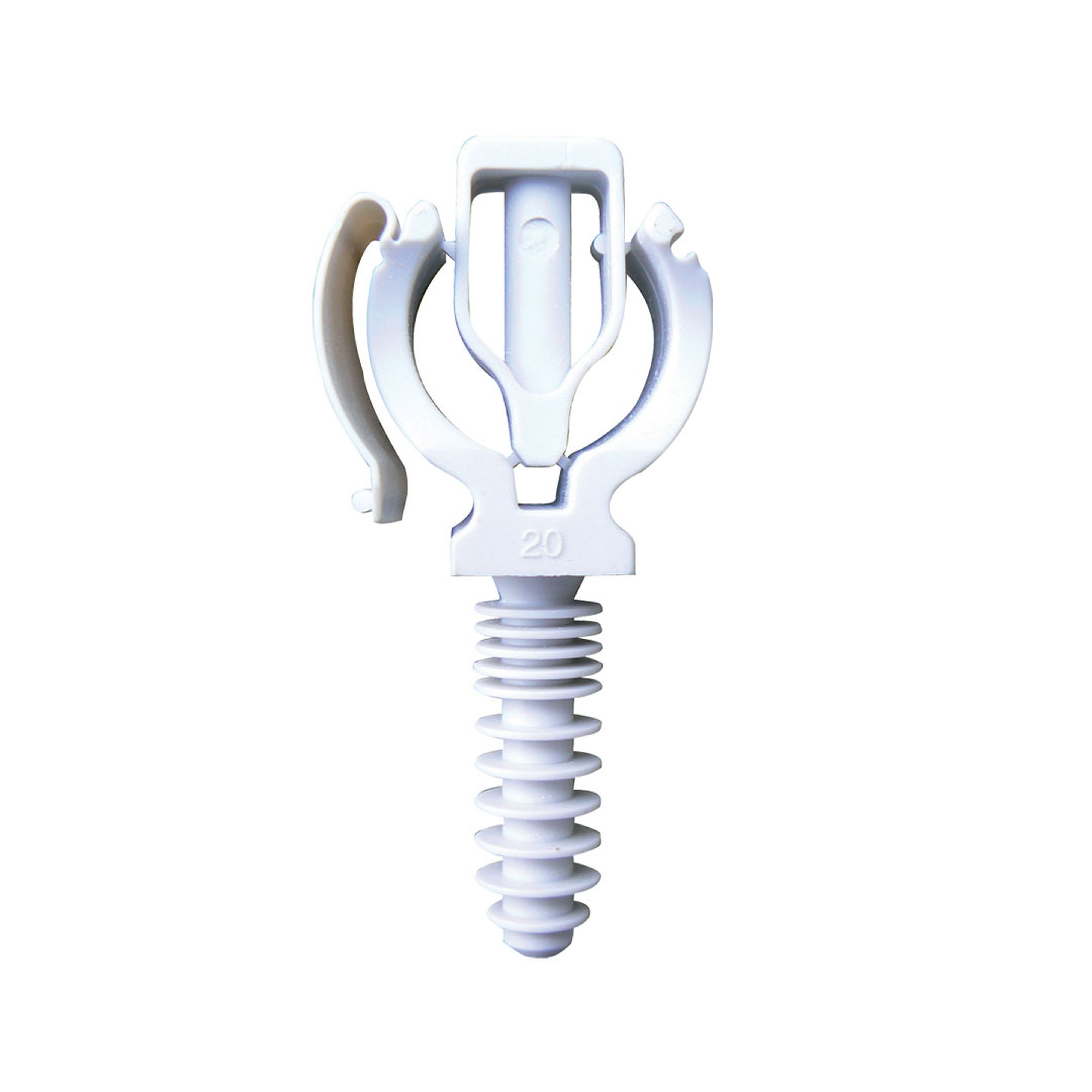 PB Tub - 100 Colliers de fixation simple Ø 16 mm Fixalpex pour multicouches (en seau)