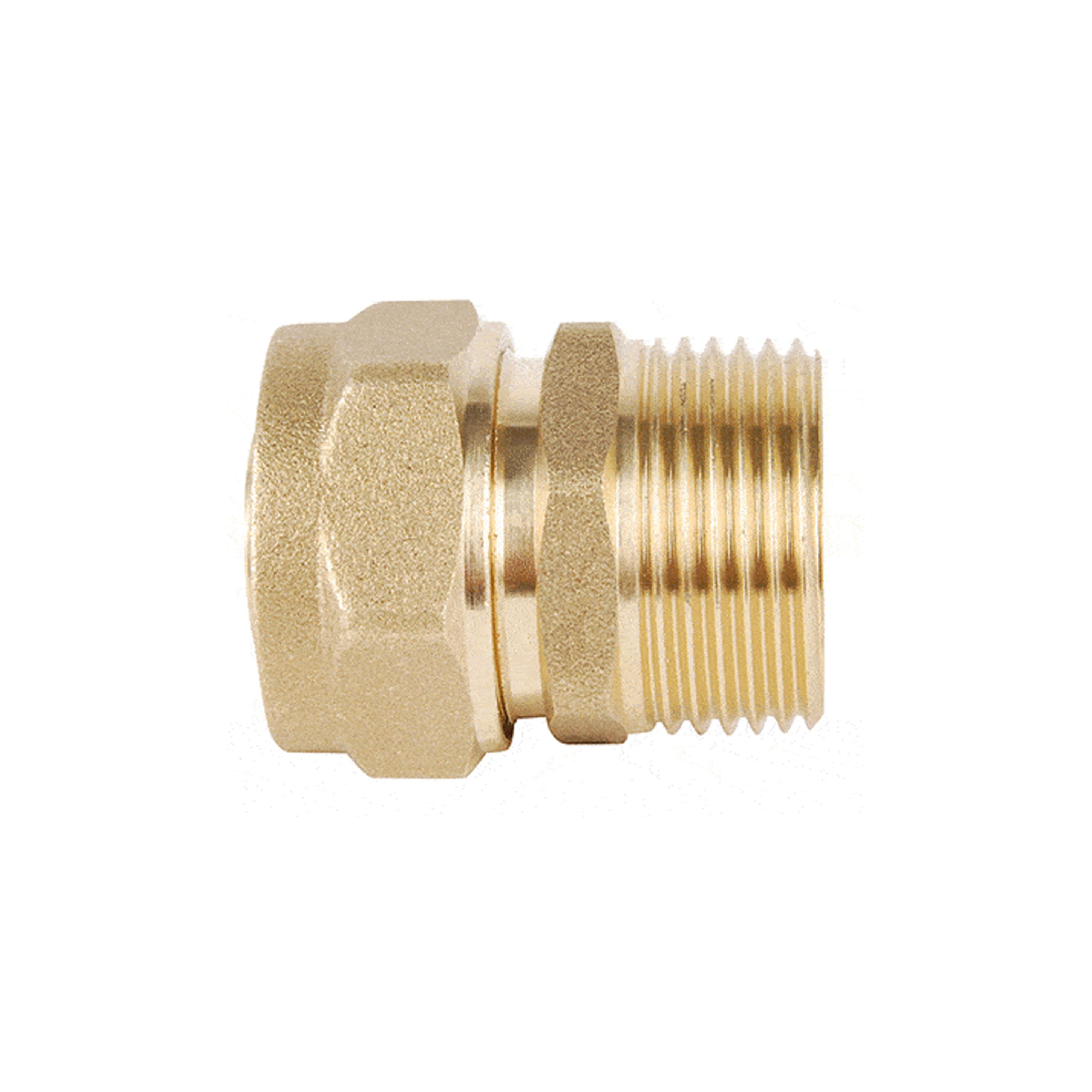 PB Tub - Raccord laiton à visser M1"-PERØ 20x25