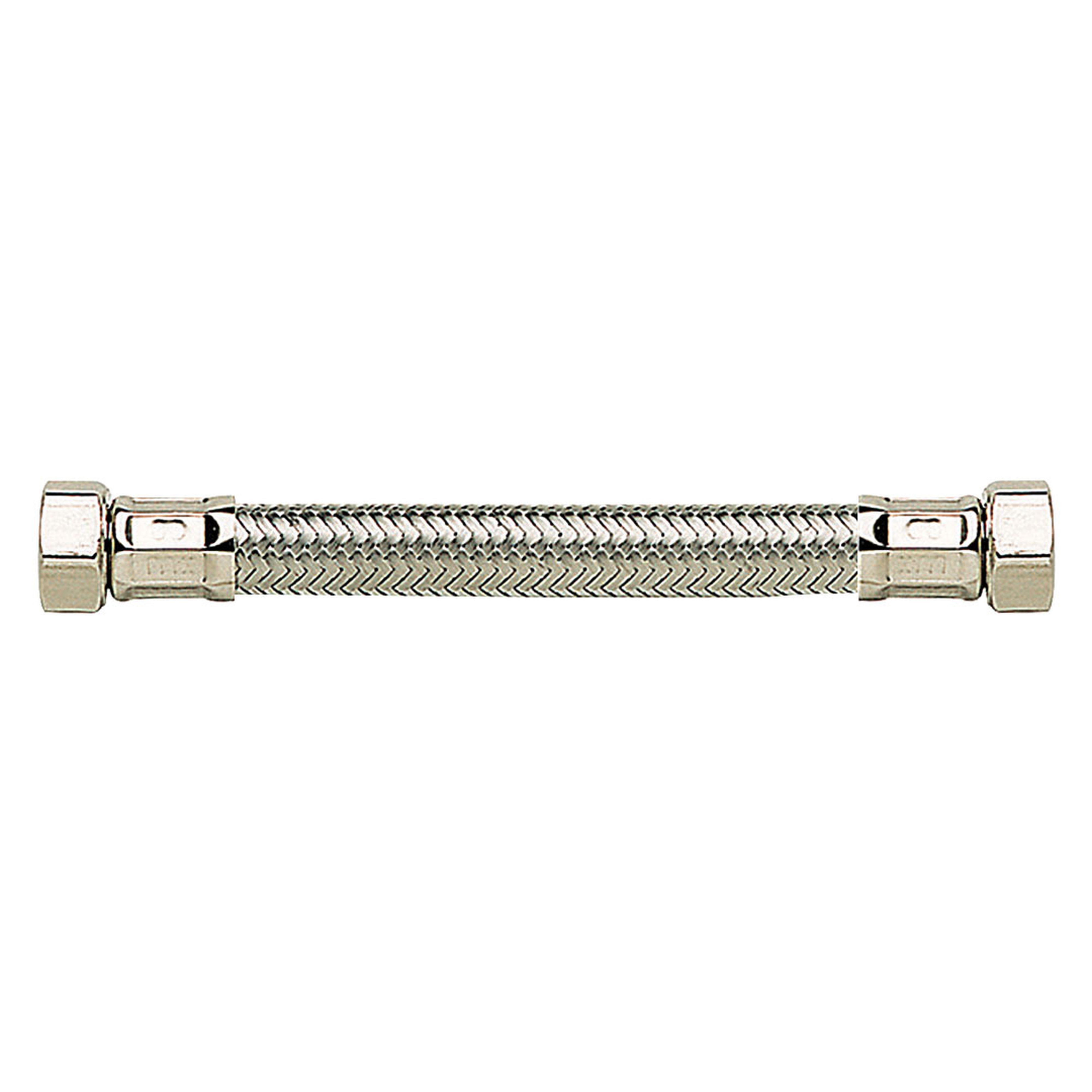 PB Tub - PBflex F3/4"-F3/4" 700mm-EPDMØ 13mm Tresse inox-4MS et QB