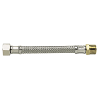 PB Tub - PBflex F1/2"-M1/2" 300mm-EPDMØ 13mm Tresse inox-4MS et QB