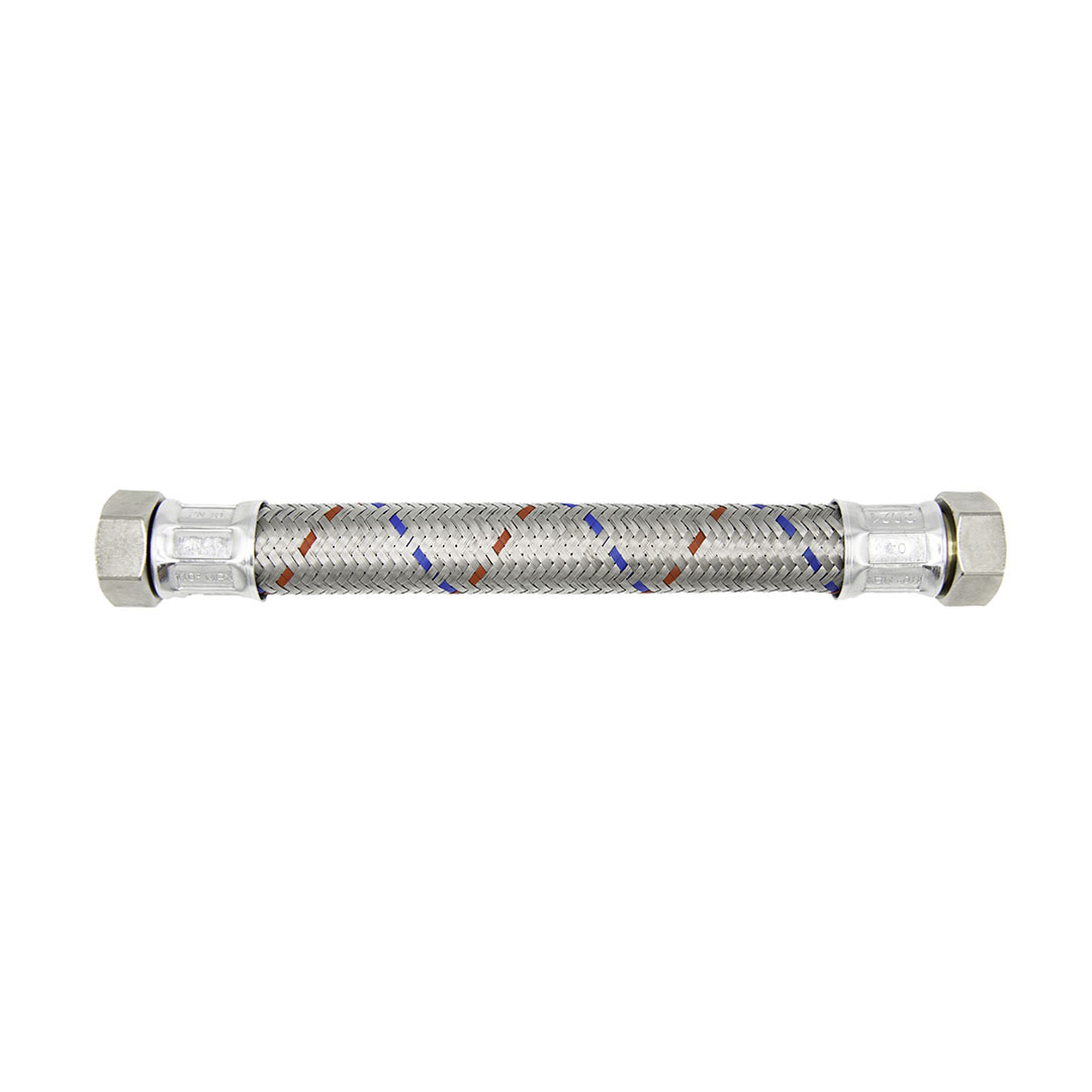 PB Tub - PBflex F1"-F1" 1000mm-EPDMØ 25mm Tresse inox-4MS