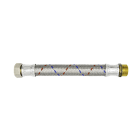 PB Tub - PBflex F1"-M1" 300mm-EPDMØ 25mm Tresse inox-4MS