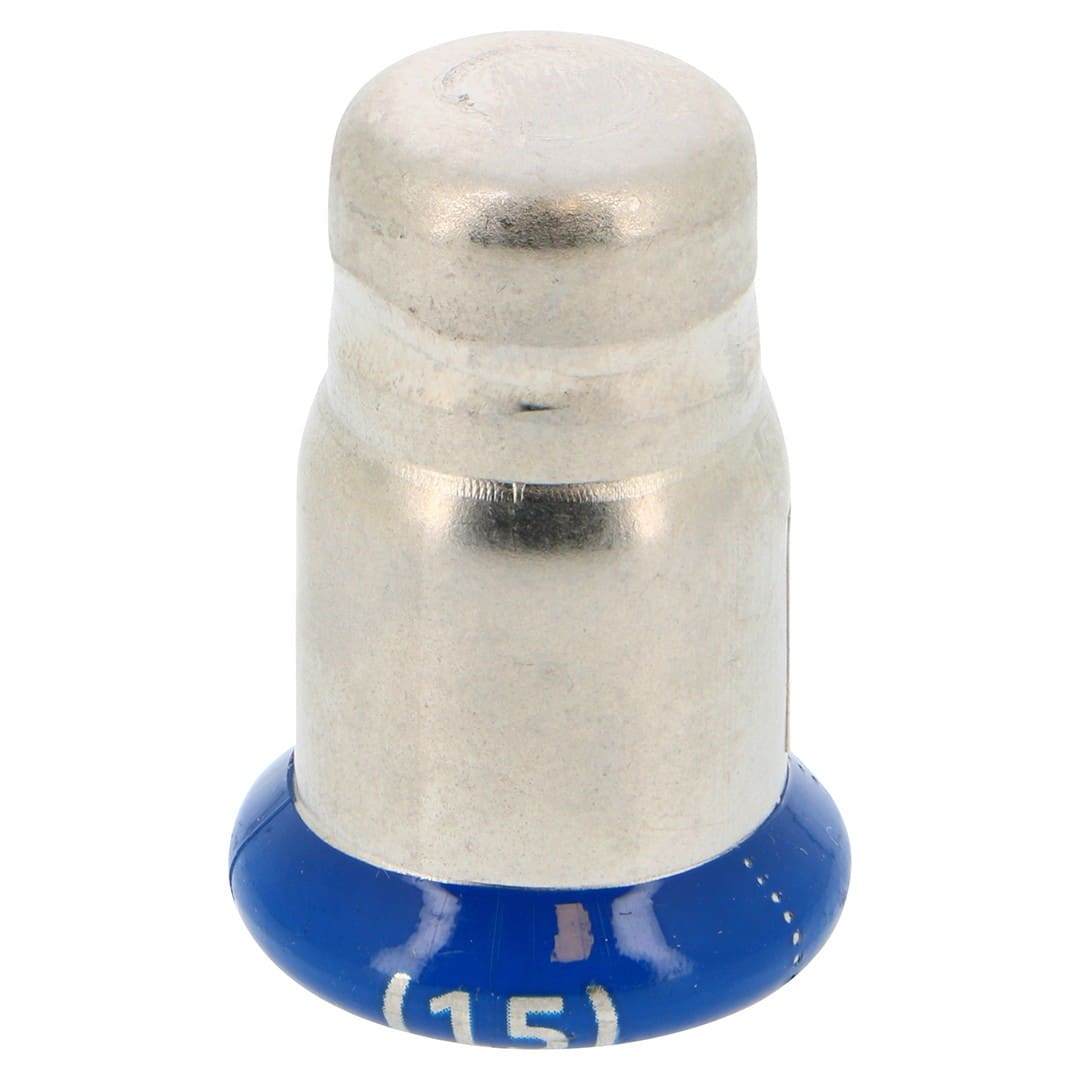 PB Tub - Bouchon Femelle à sertir Inox Ø 28mm Système SERTIsteel Inox - Empreinte M