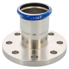 PB Tub - Bride Femelle à sertir Inox Ø 88,9 mm Système SERTIsteel Inox - Empreinte M