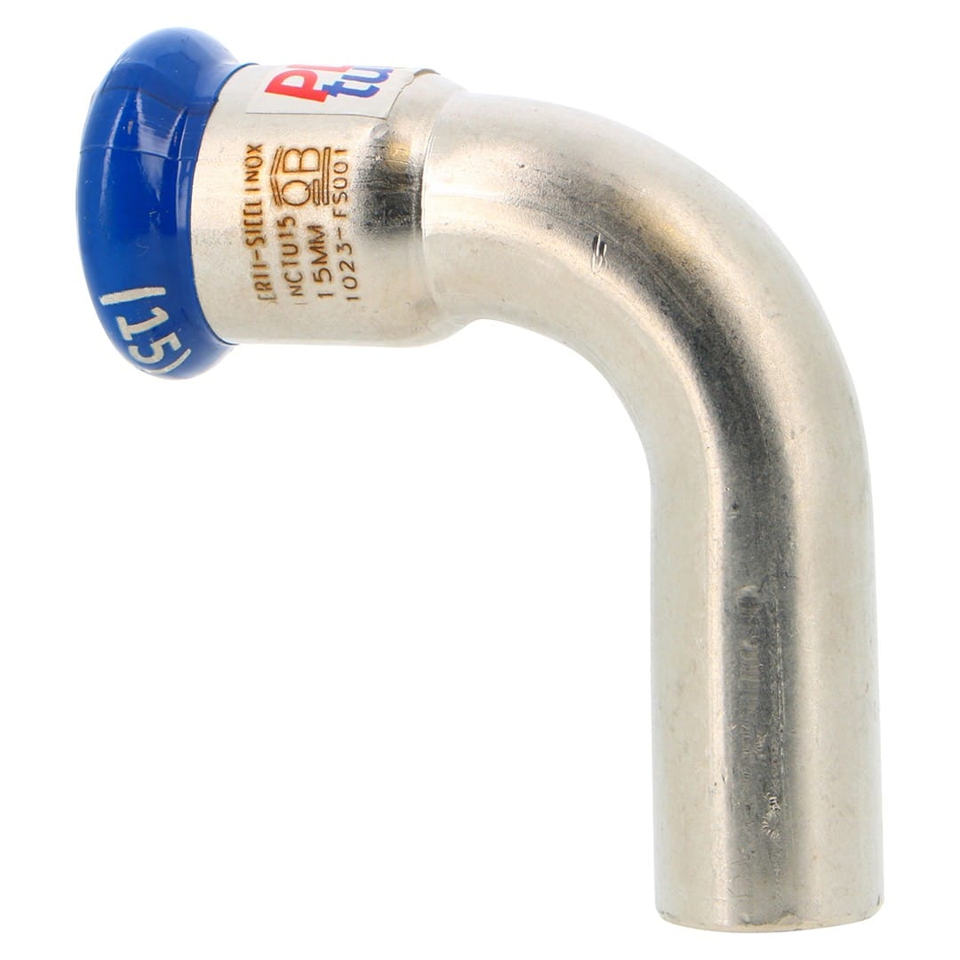 PB Tub - Coude à sertir FM 90° Inox Ø54 Système SERTIsteel Inox - Empreinte M