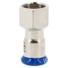 PB Tub - Jonction à sertir F3/4" Inox Ø15 mm Système SERTIsteel Inox - Empreinte M