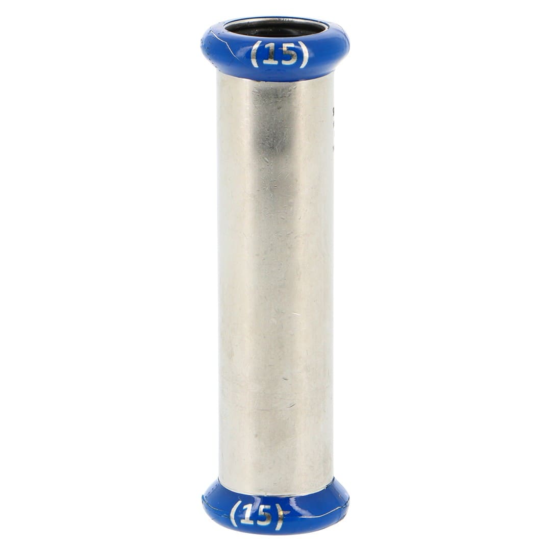 PB Tub - Manchon égal long à sertir Inox Ø 28 mm Système SERTIsteel Inox - Empreinte M