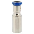 PB Tub - Réduction à sertir Inox Ø M54-F42 mm Système SERTIsteel Inox - Empreinte M