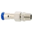 PB Tub - Raccord union à sertir M3/4" Inox Ø 22mm Système SERTIsteel Inox - Empreinte M