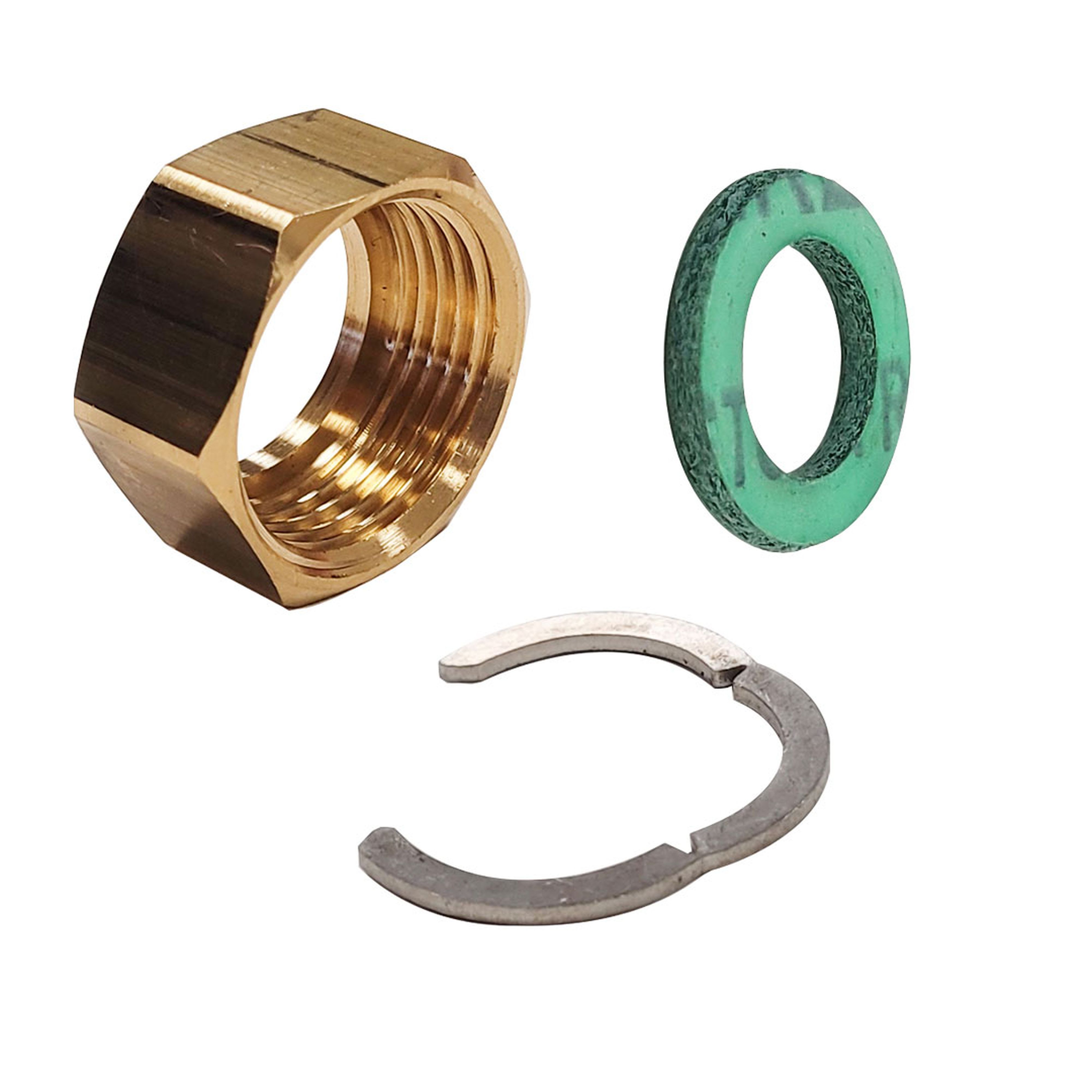 PB Tub - Ecrou Tournant 1/2"-Onduleux Ø int. 12 Pour Onduleux Inox PBtub