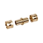 PB Tub - Manchon Egal pour PER Ø 20x25 mm Raccord à glissement laiton SERTIgliss