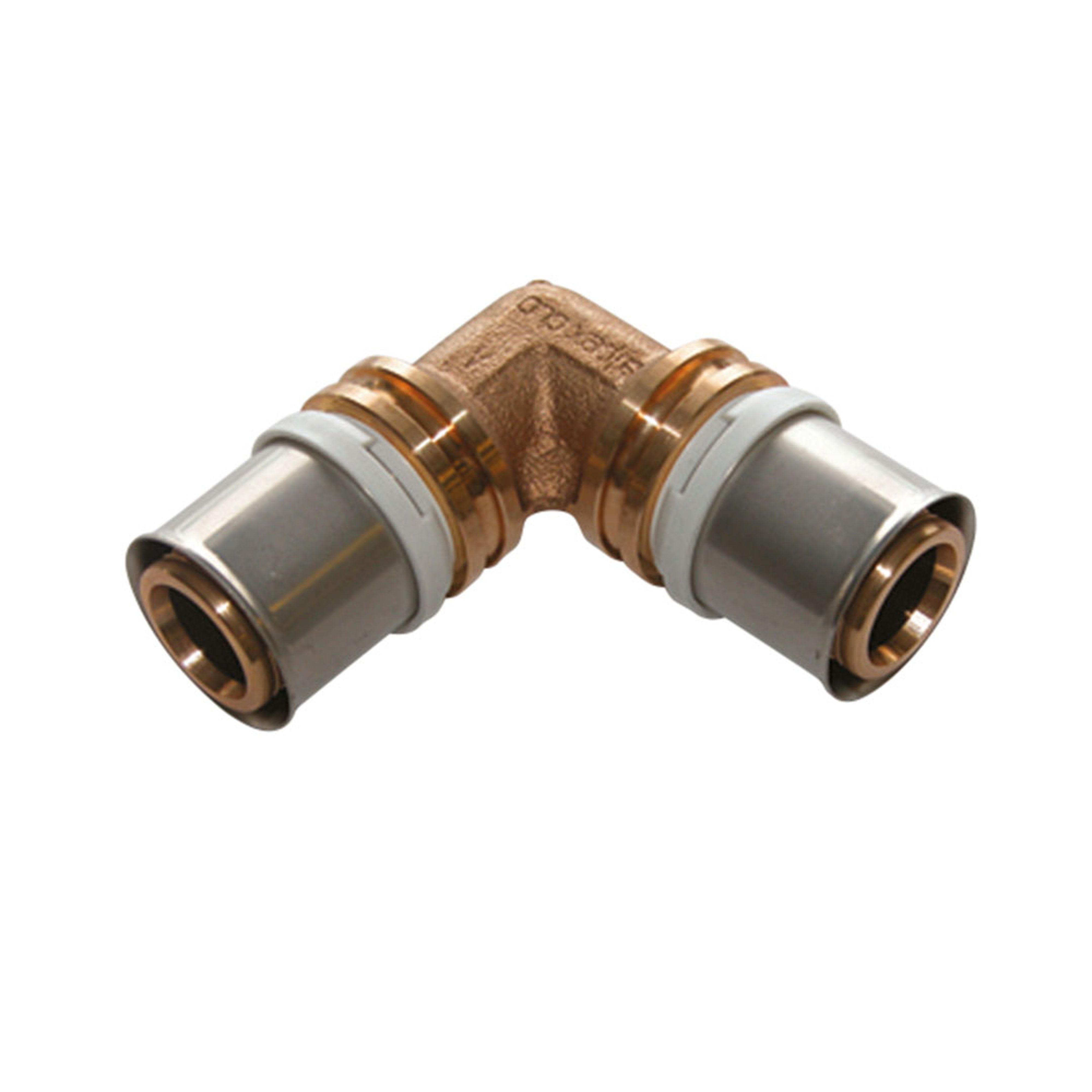 PB Tub - Coude 90° Laiton alpex_L Ø75mm MC à sertir empreinte F - 867.75.200