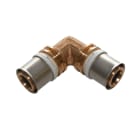 PB Tub - Coude 90° Laiton alpex_L Ø75mm MC à sertir empreinte F - 867.75.200