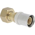 PB Tub - Ecr.tournant Laiton 1"1/2 alpex_L Ø40mm MC à sertir empreinte F - 867.40.796