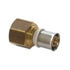 PB Tub - Femelle fixe Laiton 1" alpex_L Ø40mm MC à sertir empreinte F - 867.40.774