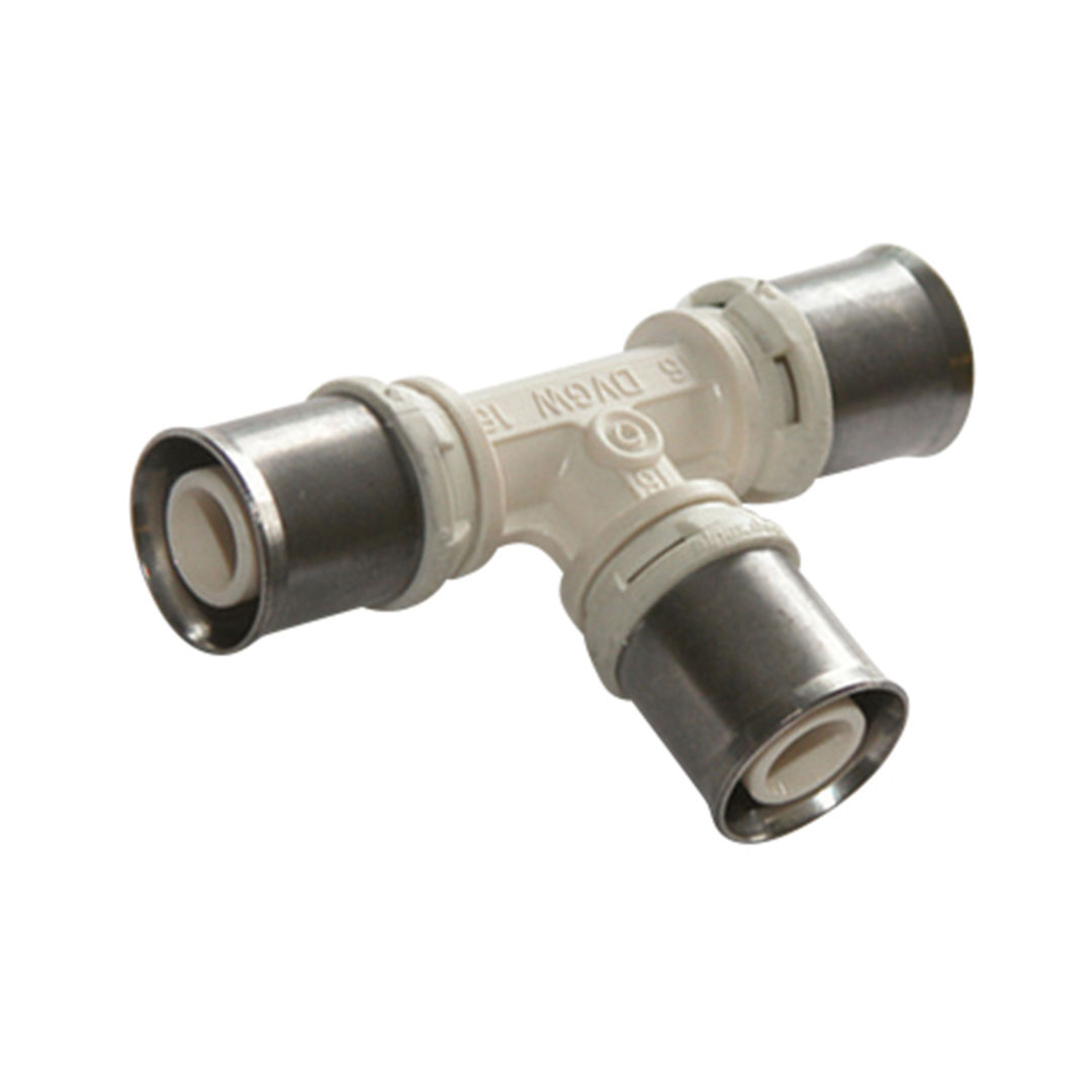 PB Tub - Té Egal PPSU alpex_L Ø40mm MC à sertir empreinte F - 884.40.300