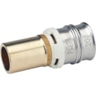 PB Tub - Passerelle MC turatec Ø16 CU. Ø16 Laiton MC à sertir empreinte F ou TH