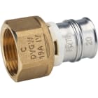 PB Tub - Femelle fixe laiton 1" turatec Ø32mm MC à sertir empreinte F ou TH-8293277401