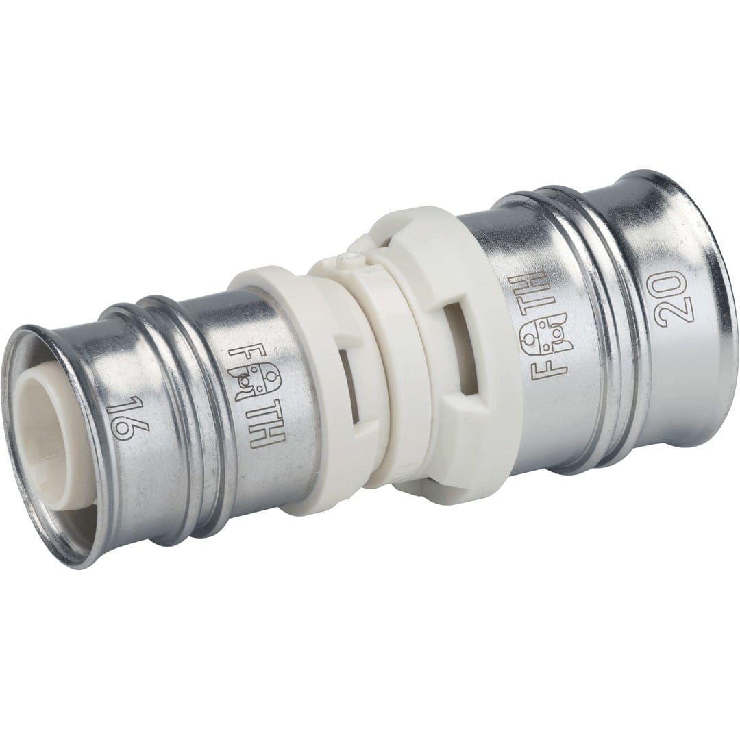 PB Tub - Manchon Egal PPSU turatec Ø20mm MC à sertir empreinte F ou TH-82820100