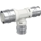 PB Tub - Té Inégal PPSU turatec Ø 20-26-20mm MC à sertir empreinte F ou TH-82820360