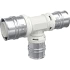 PB Tub - Té Inégal PPSU turatec Ø 26-20-20mm MC à sertir empreinte F ou TH-82826355