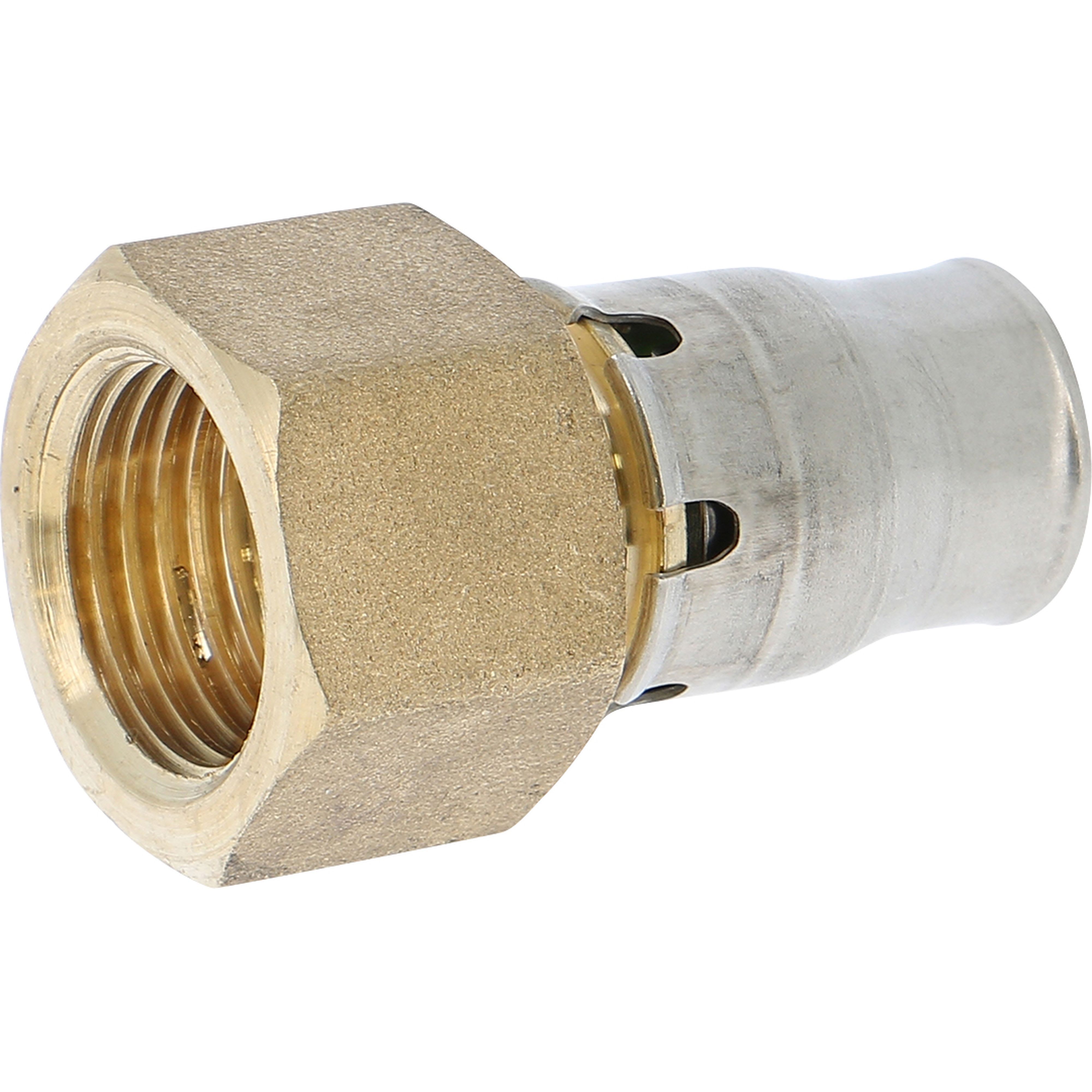 PB Tub - Femelle fixe laiton 1/2"-16 alpex-PLUS Push-fit pour MC turatec *873.16.772*
