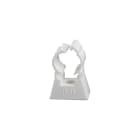 PB Tub - 100 Colliers de fixation simple Ø 20 mm pour tubes multicouches et métalliques