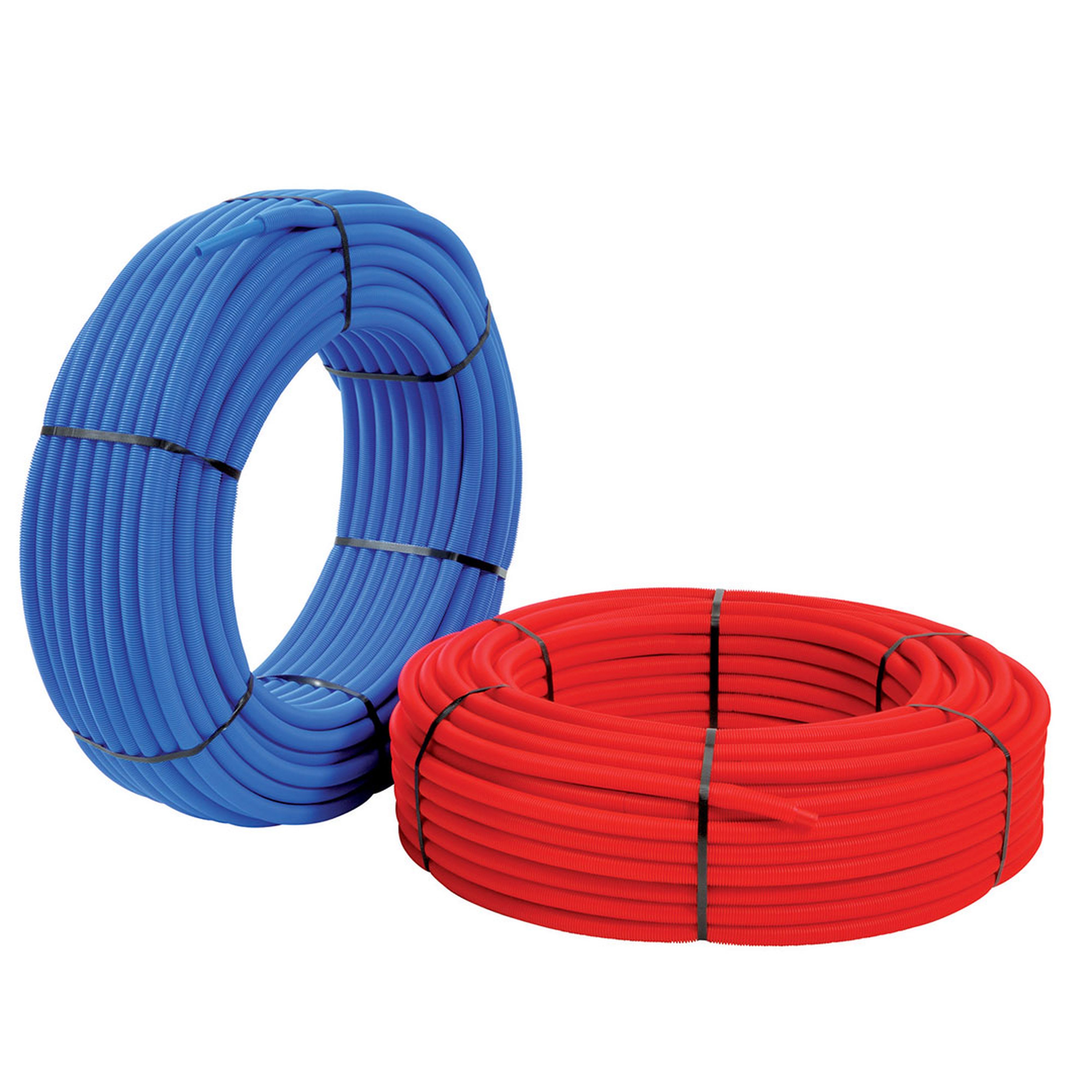 PB Tub - PER Prégainé Ø 16x20 Bleu -Cour. 25m