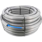 PB Tub - PER Isolé 9mm Ø 10x12 Bleu -Cour. 50m Prégainé-Isolant gris 0.039 W/m.K-40°
