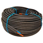 PB Tub - PER Prégainé Double Ø 13x16 -Cour. 50m Tube bleu/rouge-Gainé noire