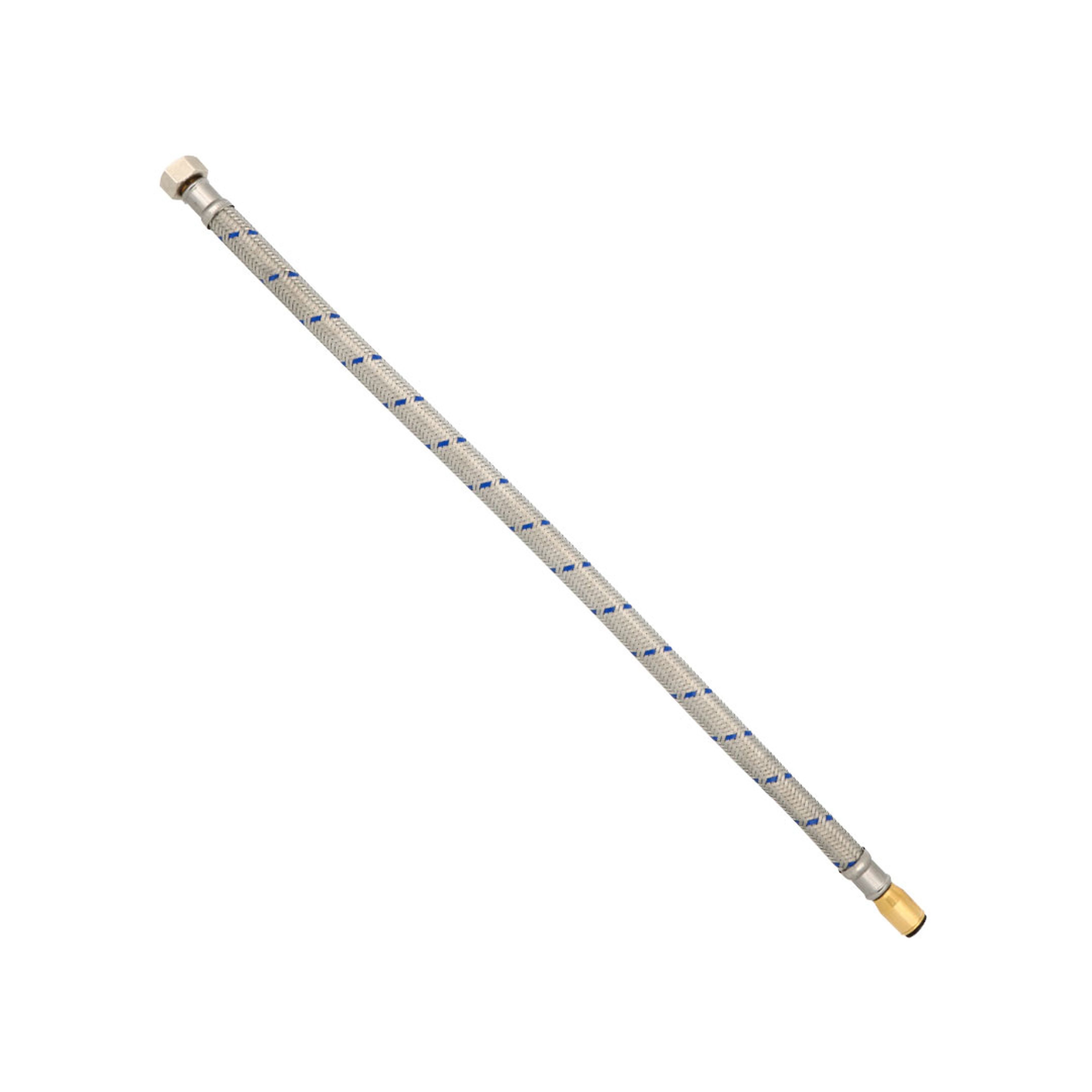 PB Tub - Flex tr. inox push fit ø 12-F1/2 600mm Tuyau Ø 13mm - ACTISTEEL